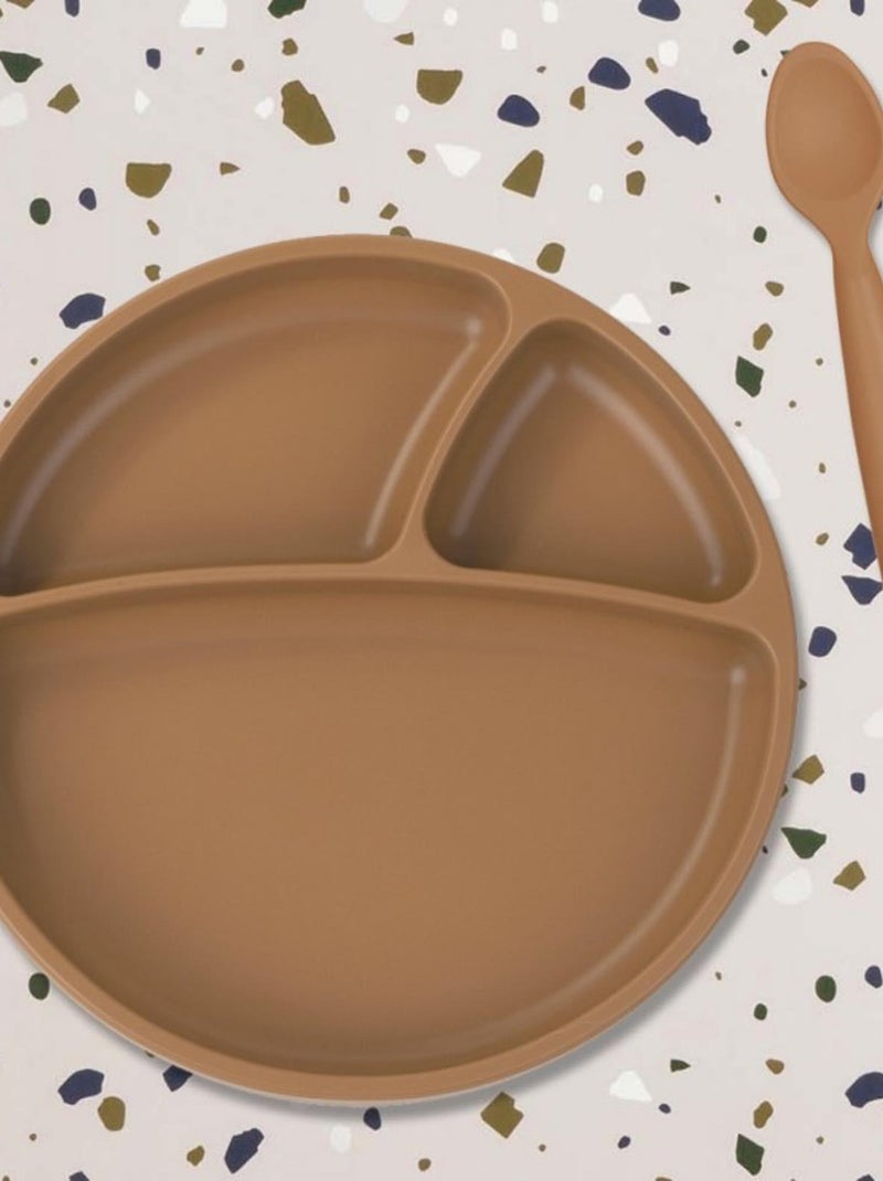 Colher de silicone para bebé | minikoioi Castanho - Kiabi