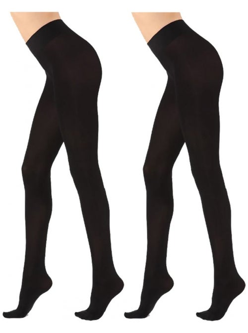 Collant Mulher Conforto e Qualidade INFINITIF - Pack de 2 - Kiabi