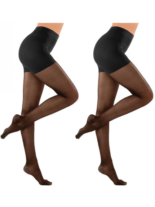 Collant Mulher Conforto e Qualidade INFINITIF - Pack de 2 - Kiabi
