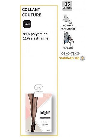 Collant Mulher Conforto e Qualidade INFINITIF - Pack de 3