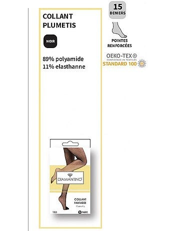Collant Mulher Conforto e Resistência DIAMANTINO - Pack de 3
