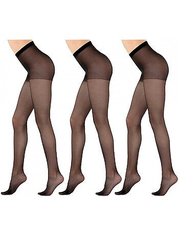Collant Mulher Conforto e Resistência DIAMANTINO - Pack de 3