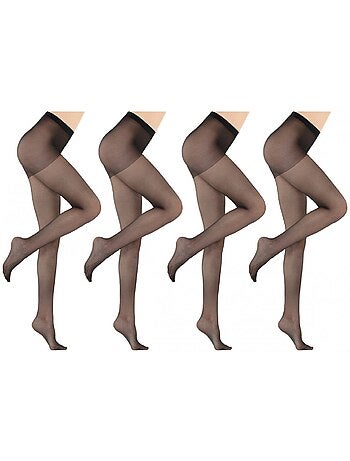 Collant Mulher Conforto e Resistência DIAMANTINO - Pack de 4