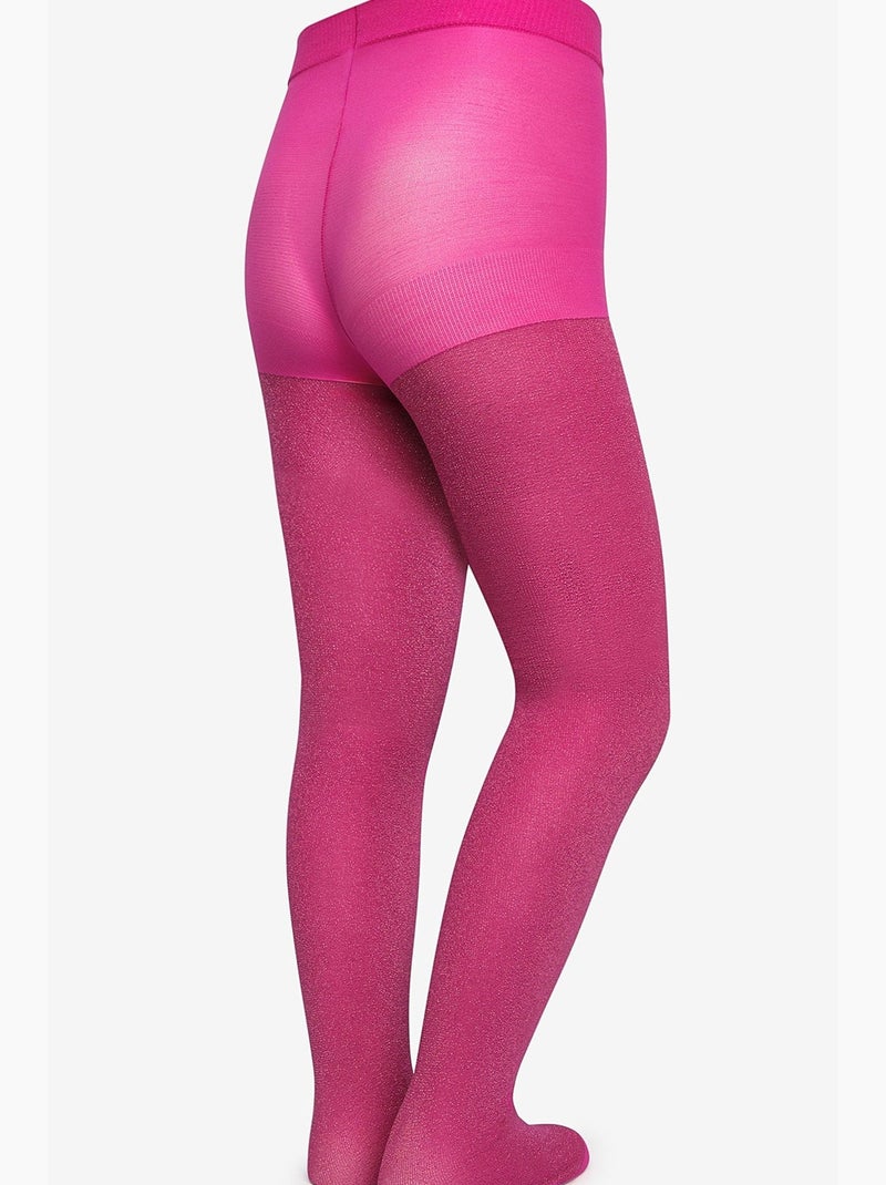 Collant pretty diamond menina penti Rosa-fluo/Solinotes - Kiabi