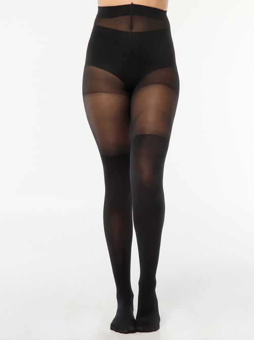 Collants com efeito de meias - Kiabi