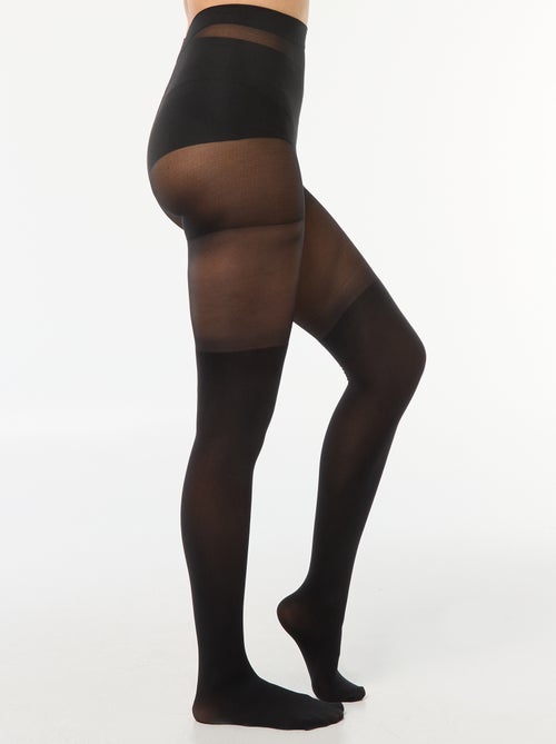 Collants com efeito de meias - Kiabi