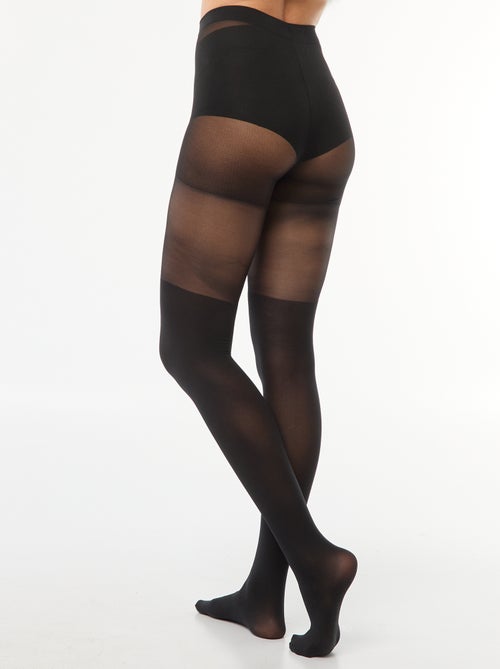 Collants com efeito de meias - Kiabi
