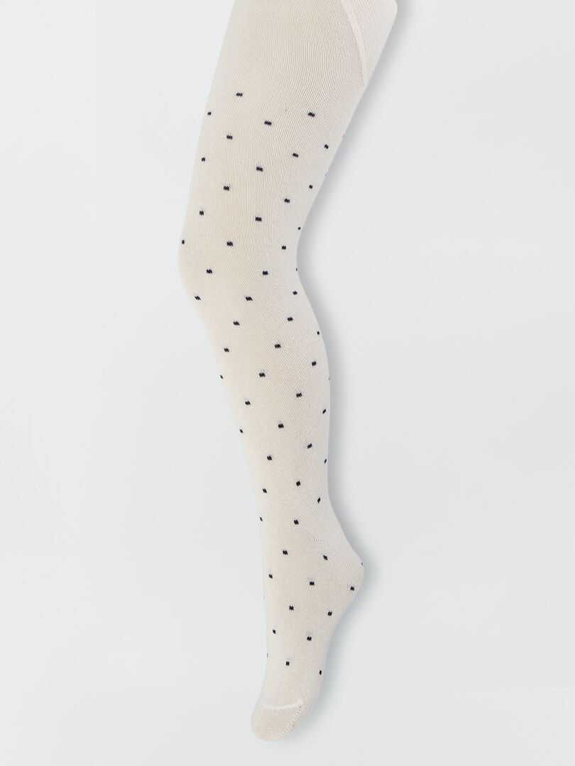 Collants com motivos fantasia - Lote de 2 AZUL - Kiabi