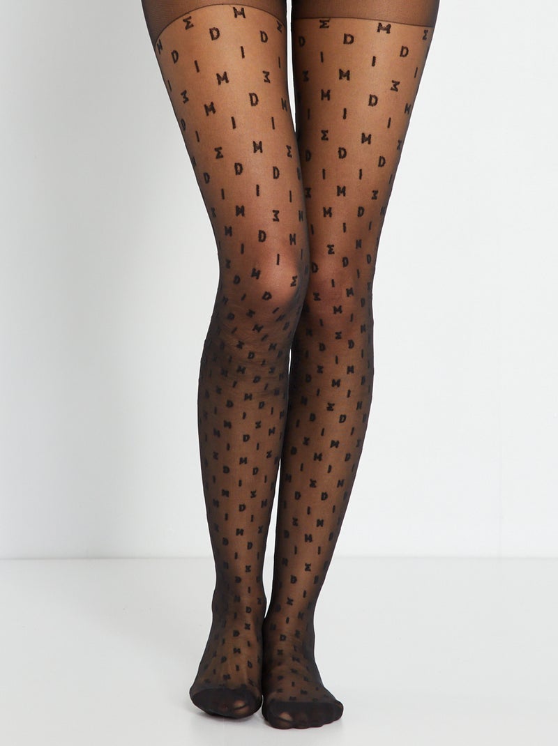 Collants de fantasia 'DIM' Preto - Kiabi