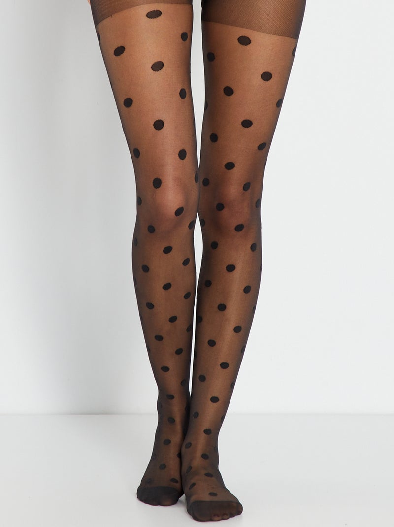 Collants de fantasia Style 'DIM' Preto - Kiabi