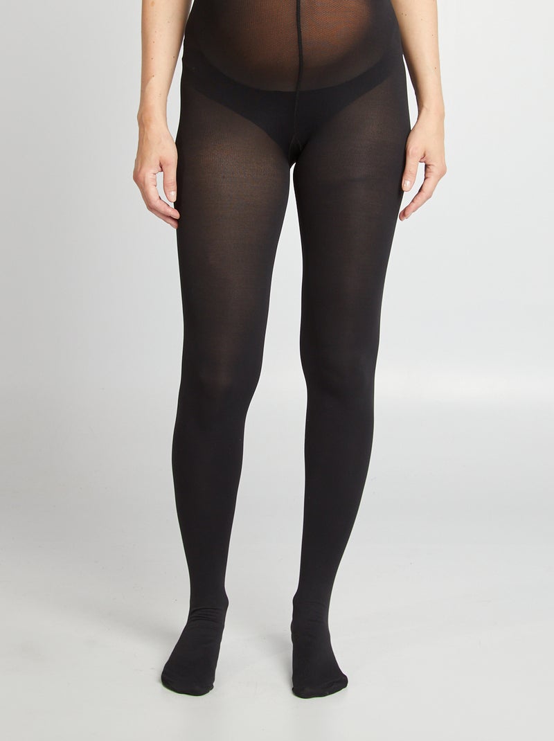 Collants de grávida 80D Preto - Kiabi