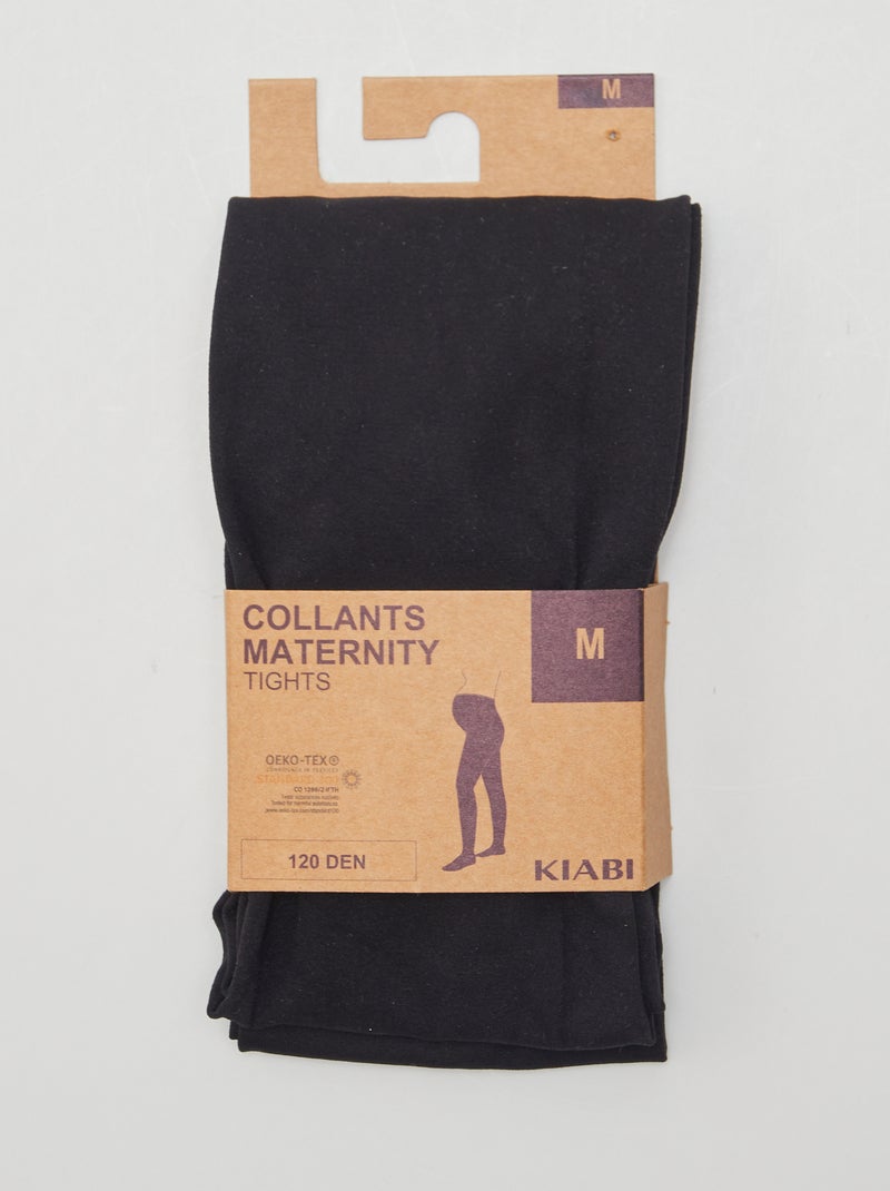 Collants de grávida Preto - Kiabi