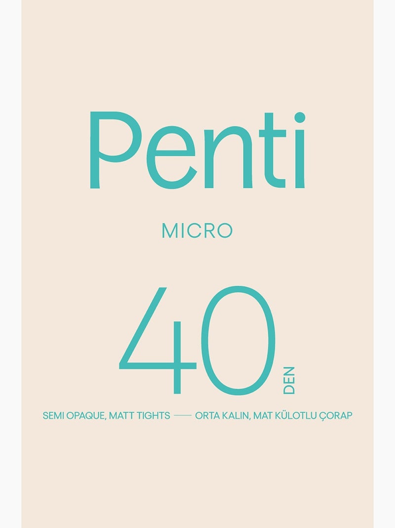 Collants micro infantil penti Azul-marinho - Kiabi