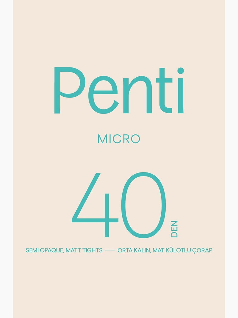 Collants micro infantil penti Laranja - Kiabi