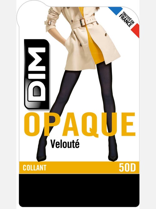 Collants opacos aveludados 'DIM' 50D - Kiabi