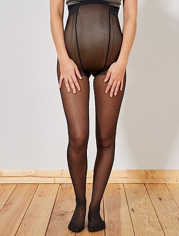 Lingerie do S até XXL - Collants pré-mamã 40 deniers - Kiabi