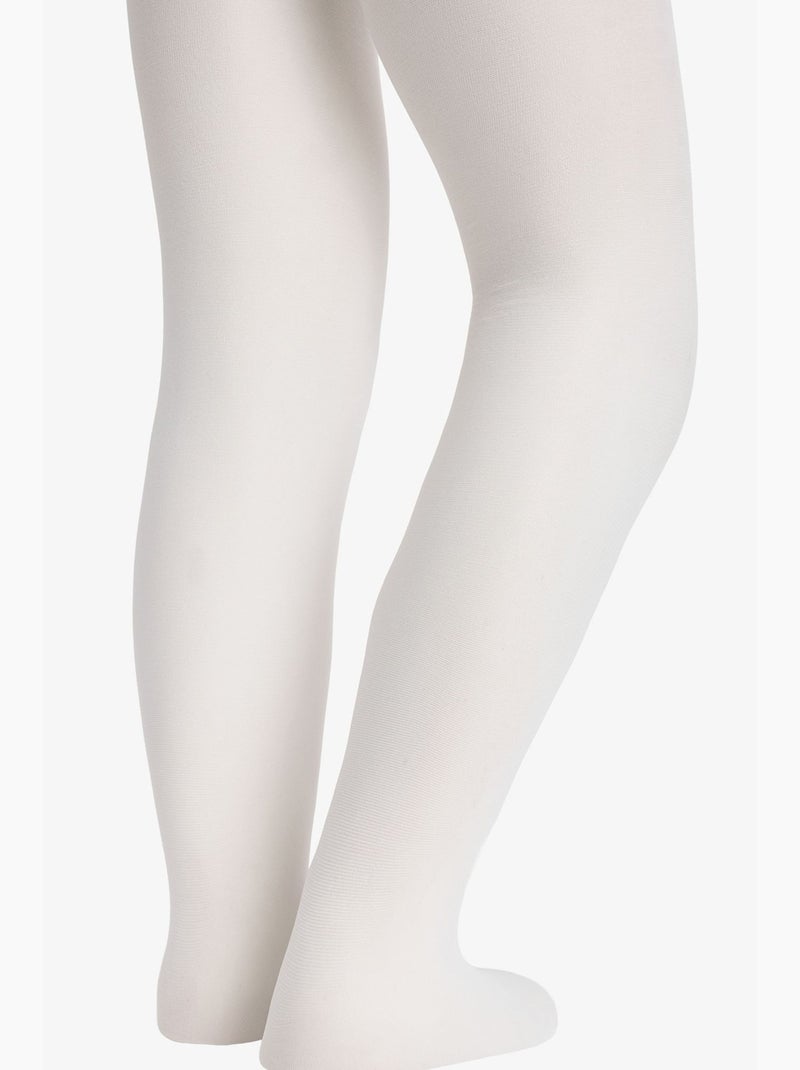 Collants pretty school menina penti Branco - Kiabi