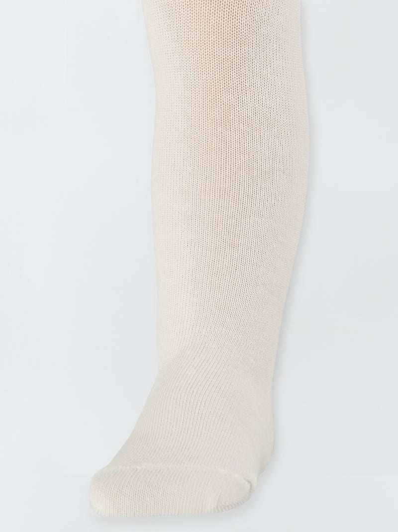 Collants quentes BRANCO - Kiabi