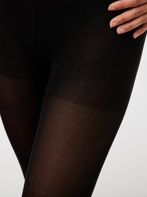 Collants quentes lisas - Kiabi