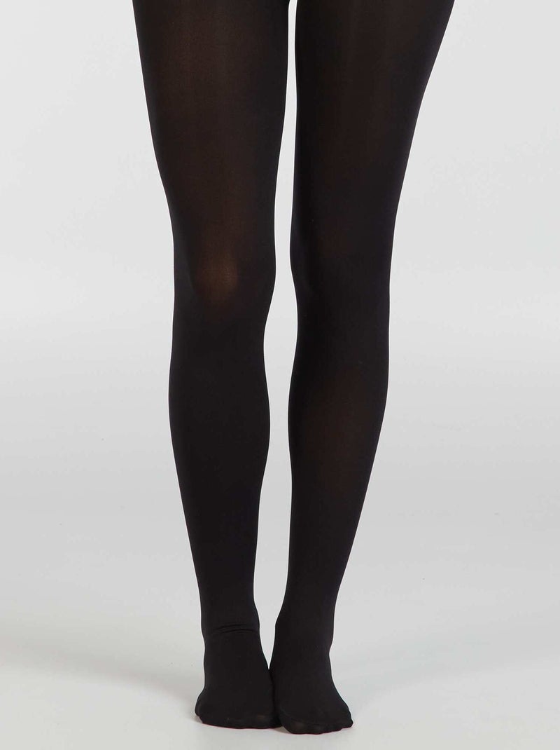 Collants quentes Preto - Kiabi
