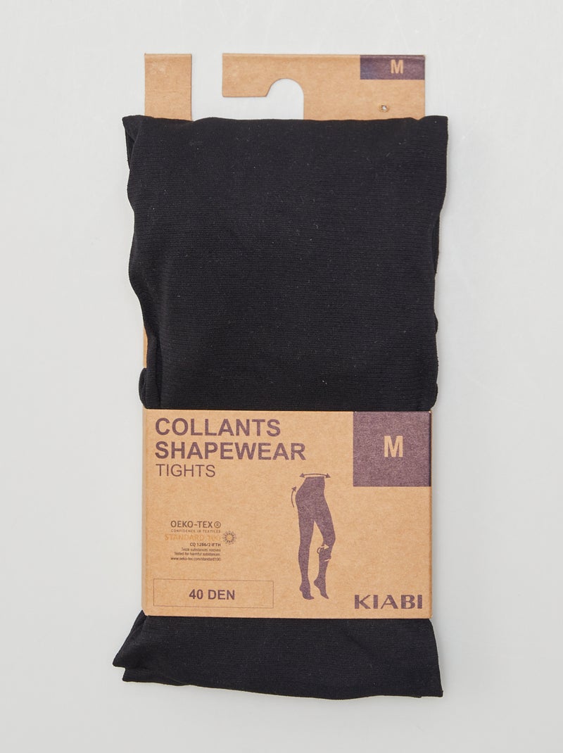 Collants shapewear Preto - Kiabi