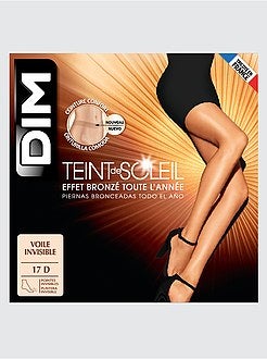 Collants Teint de soleil barriga lisa da 'DIM' 17D - Kiabi
