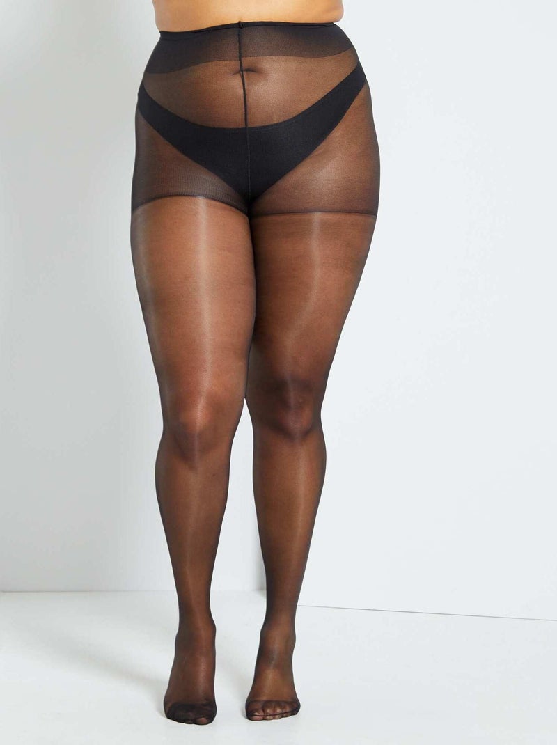 Collants Vitality Dinamica 20D 'Sanpellegrino' Preto - Kiabi