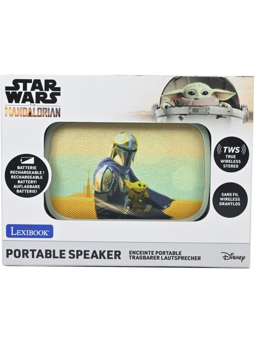 Coluna compacta bluetooth 5.0 star wars com acabamento em tecido - Kiabi