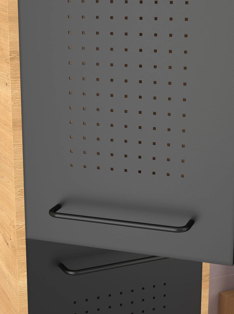 Coluna de casa de banho estilo indus Preto - Kiabi