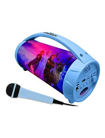 Coluna luminosa bluetooth® frozen com microfone