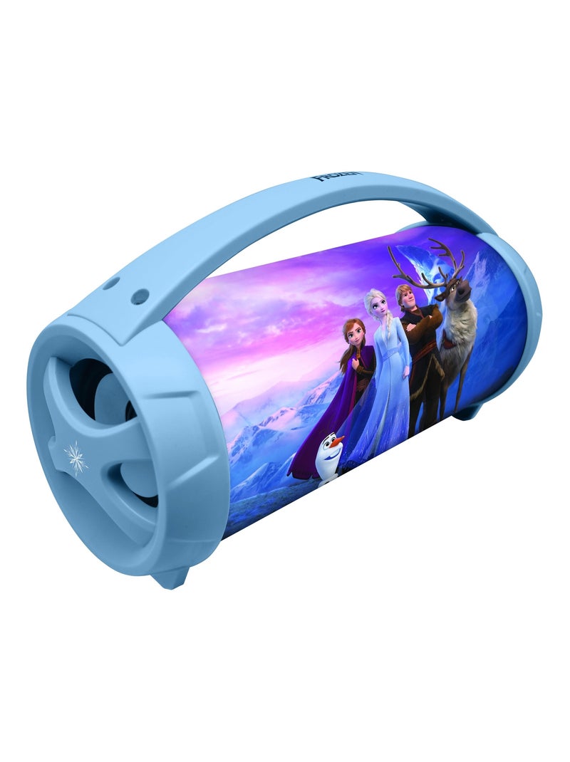 Coluna luminosa bluetooth® frozen com microfone Azul - Kiabi
