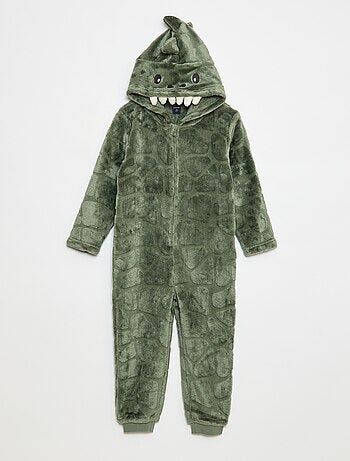 Pijama Macacão com Capuz Animado