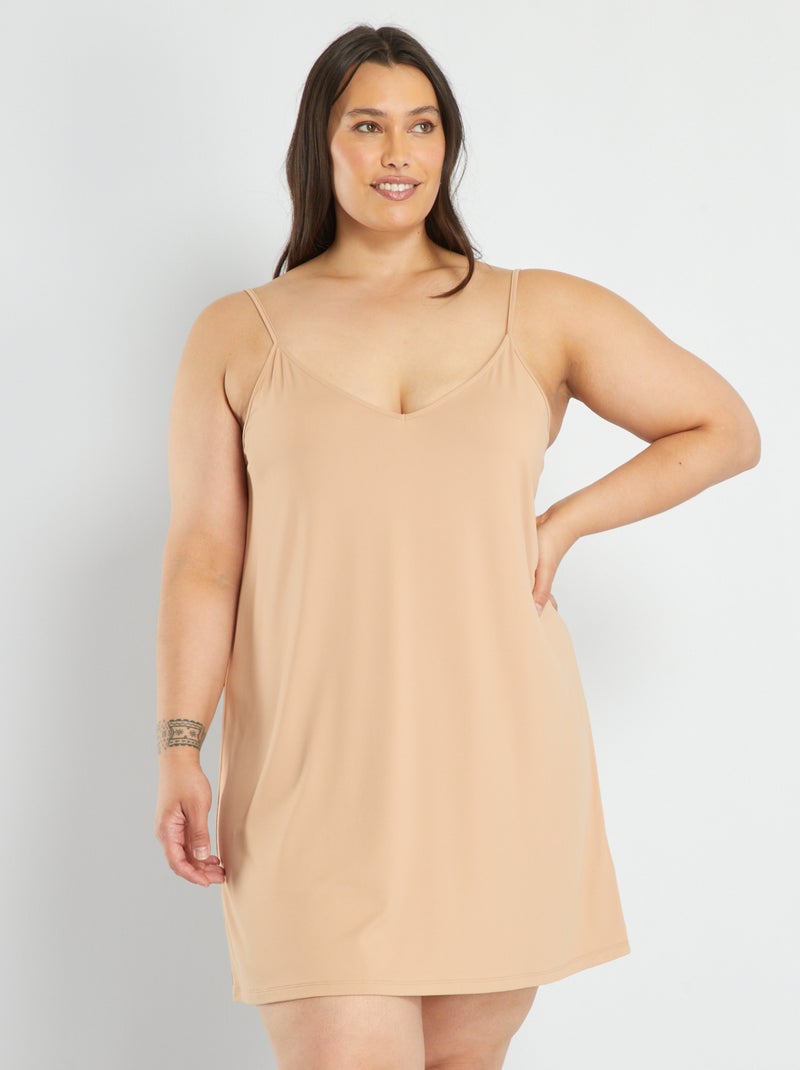 Combinação para pôr por baixo dos seus vestidos BEGE - Kiabi