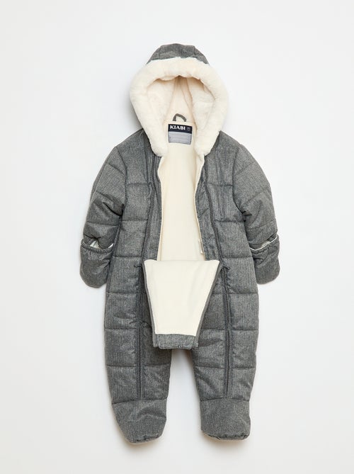Combinação piloto completa com forro efeito pele de ovelha - Kiabi