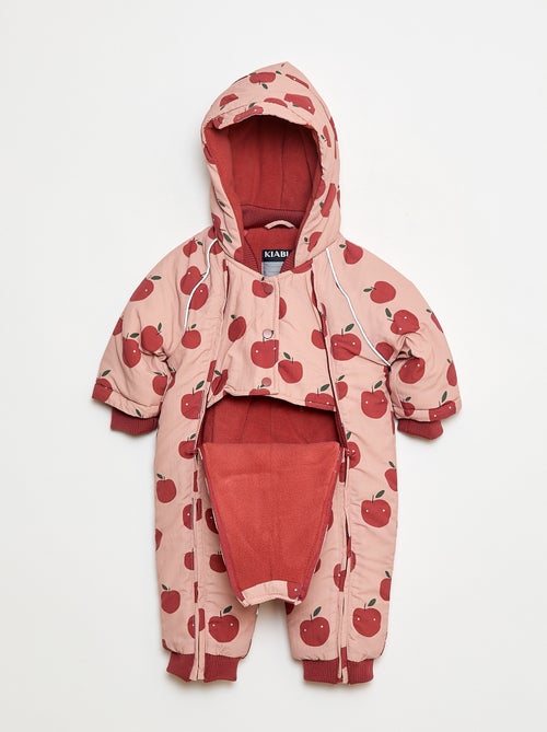 Combipiloto estampado com forro polar - Kiabi