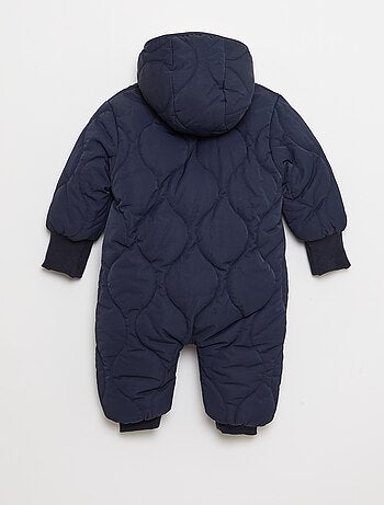 Combipiloto sem pés com forro efeito pele de carneiro