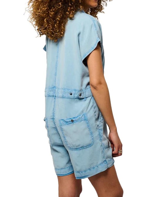 Combishort Azul Kaporal Vidor para Mulher - Kiabi Combishort Azul Kaporal Vidor para Mulher - Kiabi