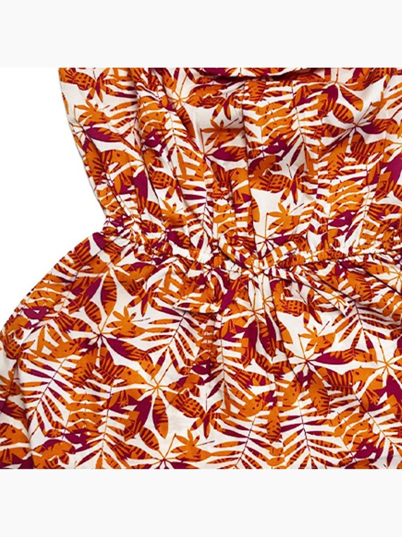 Combishort Name it Finaya para Menina Laranja/Rosa Rosa - Kiabi