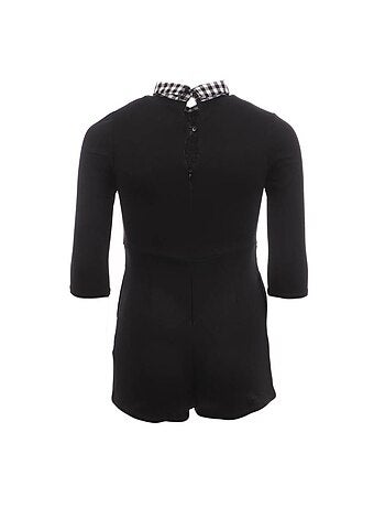 Combishort Preto para Menina Teddy Smith Calvie