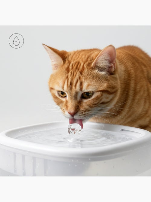 Comedeira automática 2em1 para gato PELUVIO Feast - Bebedouro - Wi-Fi - 10/dia - Kiabi Comedeira automática 2em1 para gato PELUVIO Feast - Bebedouro - Wi-Fi - 10/dia - Kiabi