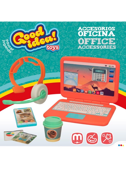 Computador de brinquedo c/acessórios good idea! - Kiabi