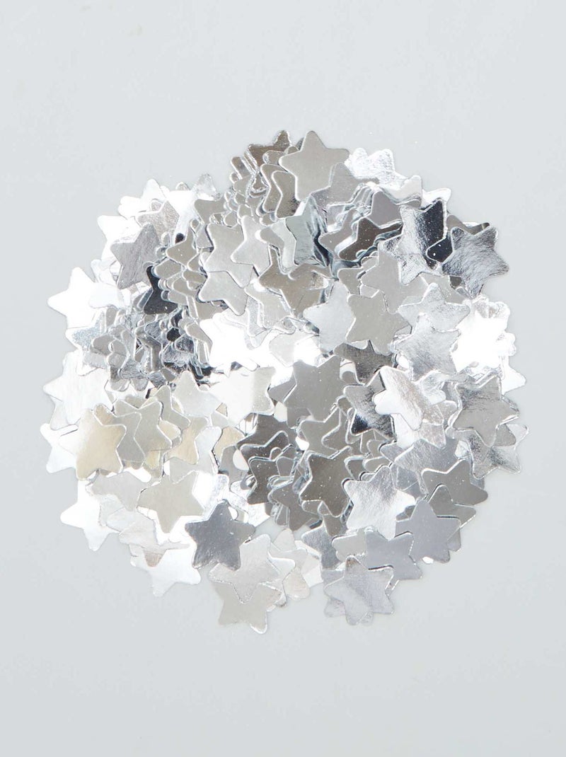 Confettis de mesa 'estrela' em papel CINZA - Kiabi