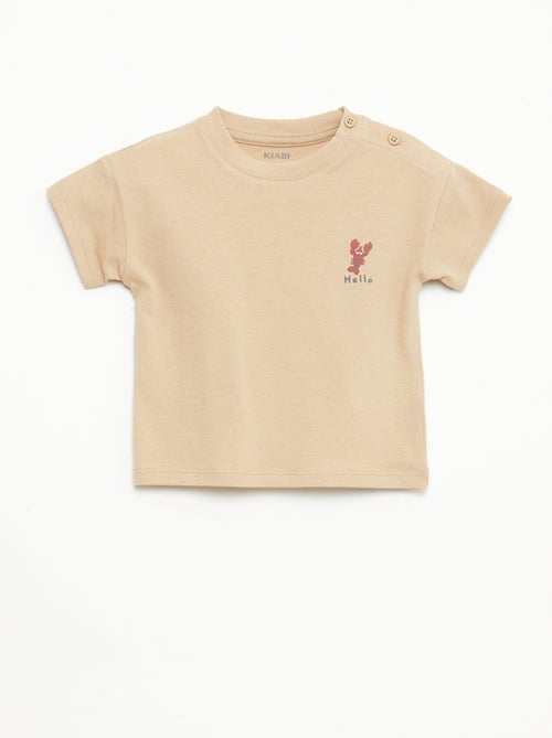 Conjunto 2 peças calções + T-shirt - Kiabi