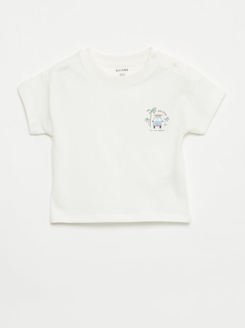 Conjunto 2 peças calções + T-shirt - Kiabi