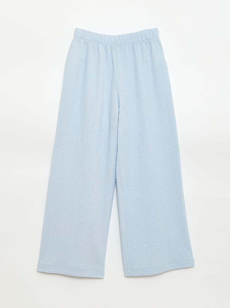 Conjunto 2 peças camisa + calças Azul - Kiabi