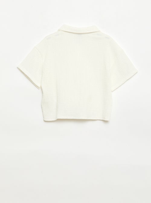 Conjunto 2 peças camisa + calças - Kiabi