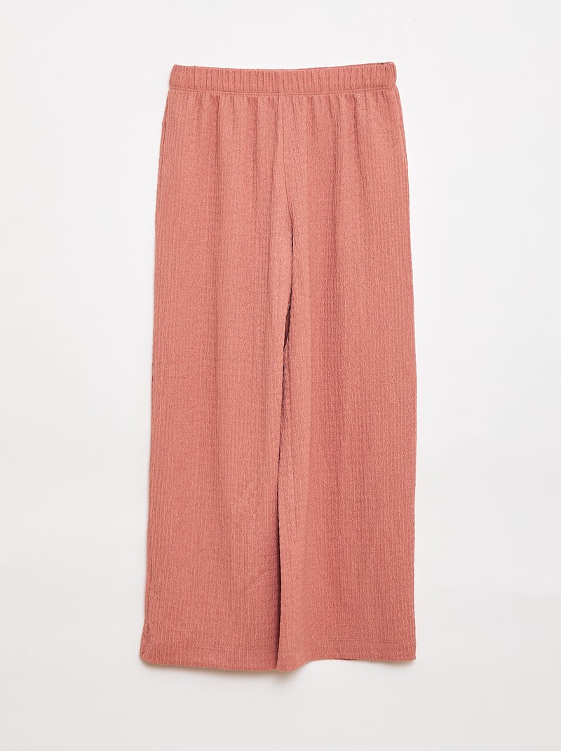 Conjunto 2 peças camisa + calças Rosa - Kiabi