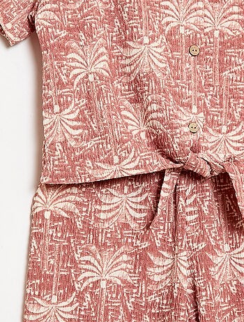 Conjunto 2 peças camisa + calças