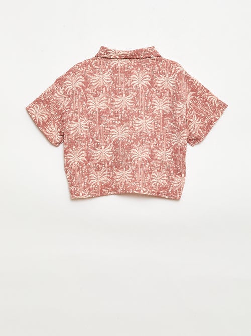 Conjunto 2 peças camisa + calças - Kiabi