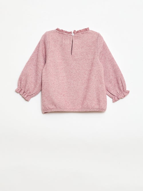 Conjunto 2 peças em malha suave - Kiabi